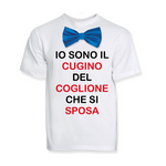 T-shirt cugino dello sposo